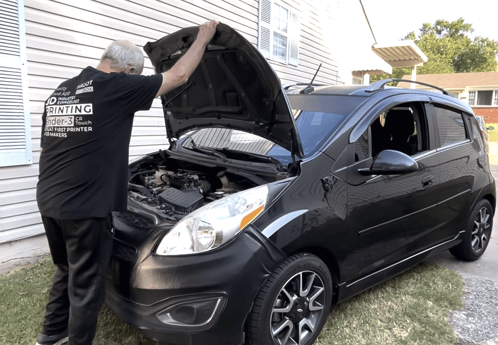 Lee maintains his passion for cars