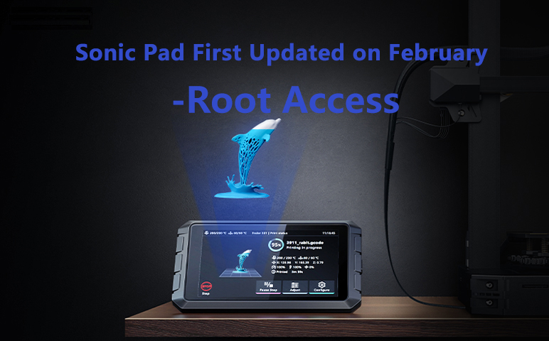 Creality Sonic Pad First Updated on February - Root Access