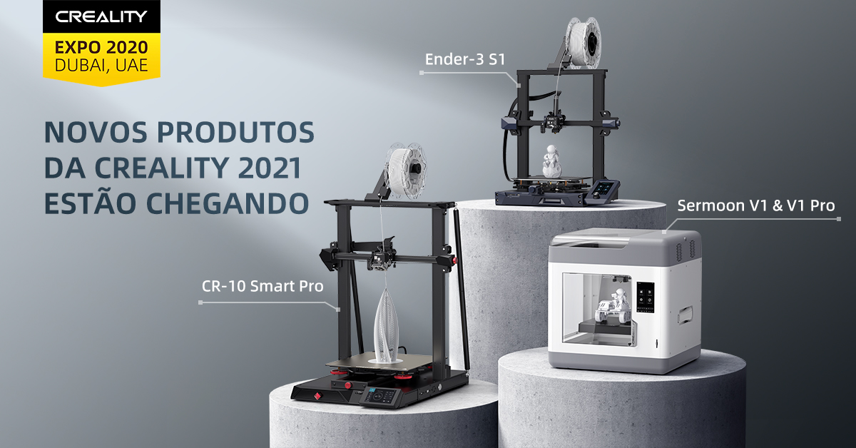 Fabricante chinês de impressoras 3D Creality participa da Expo 2020 em Dubai