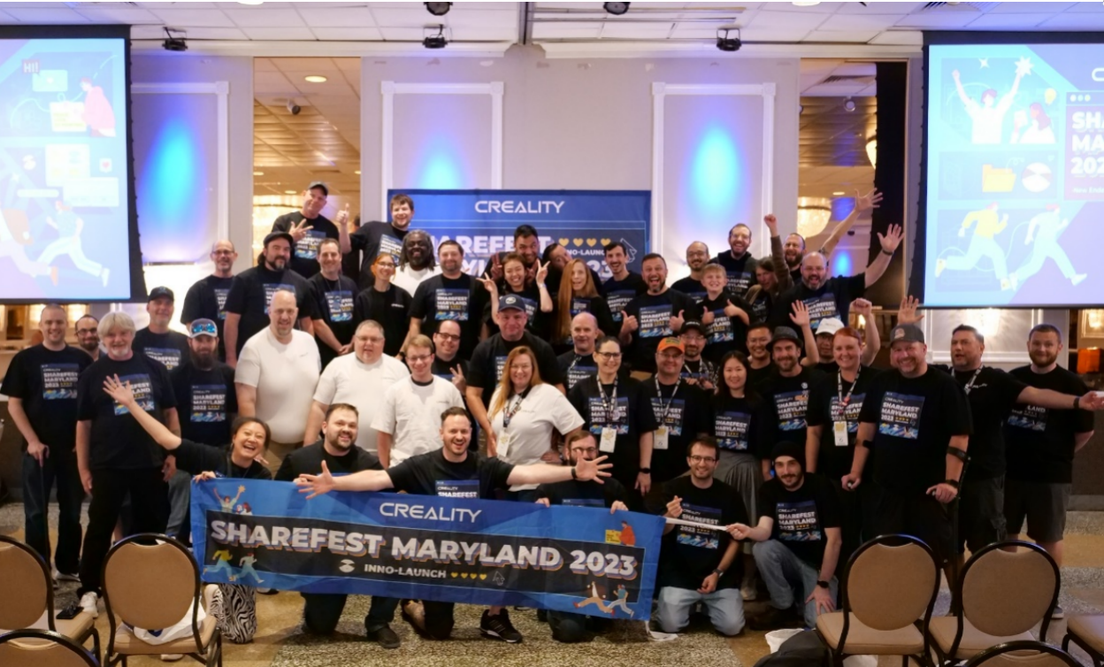 Creality ShareFest Maryland 2023: Celebrating innovation and inspiration with 3d printing