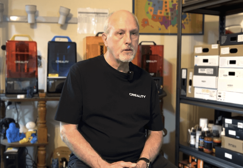 Sharing his journey with the Creality community