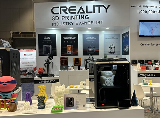 Creality présente des imprimantes 3D à haute vitesse à la RAPID+TCT 2023