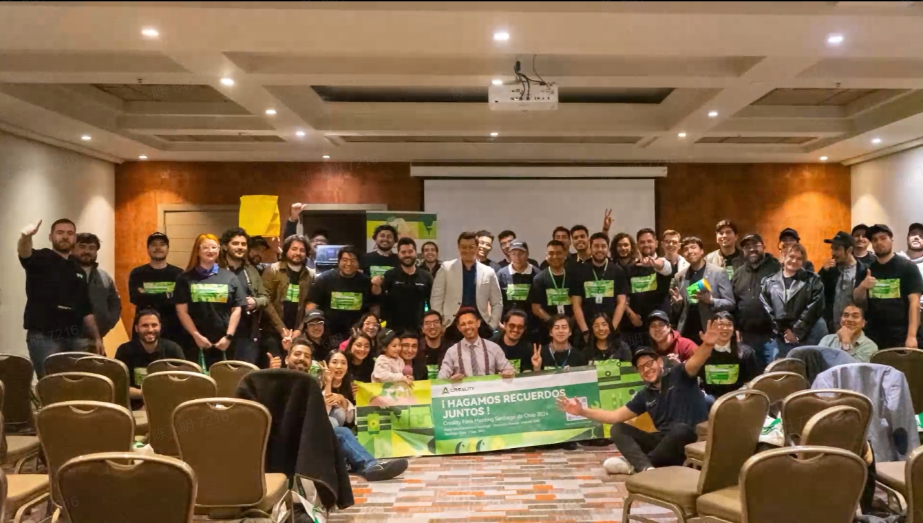 El Creality Fans Meeting 2024 en Santiago de Chile