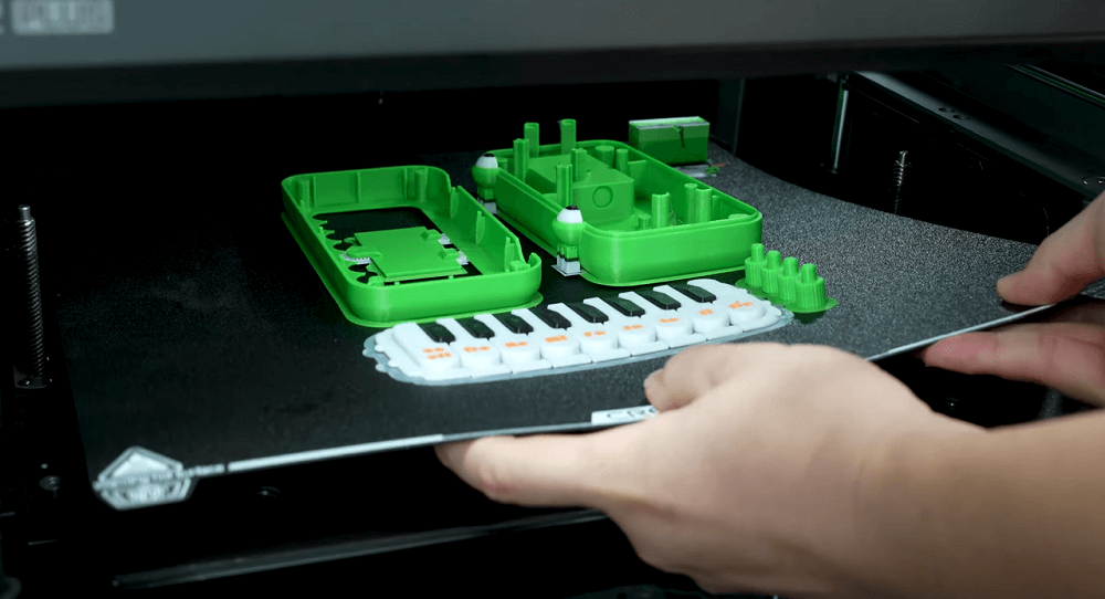 Remove the Printing Electronic keyboard kit