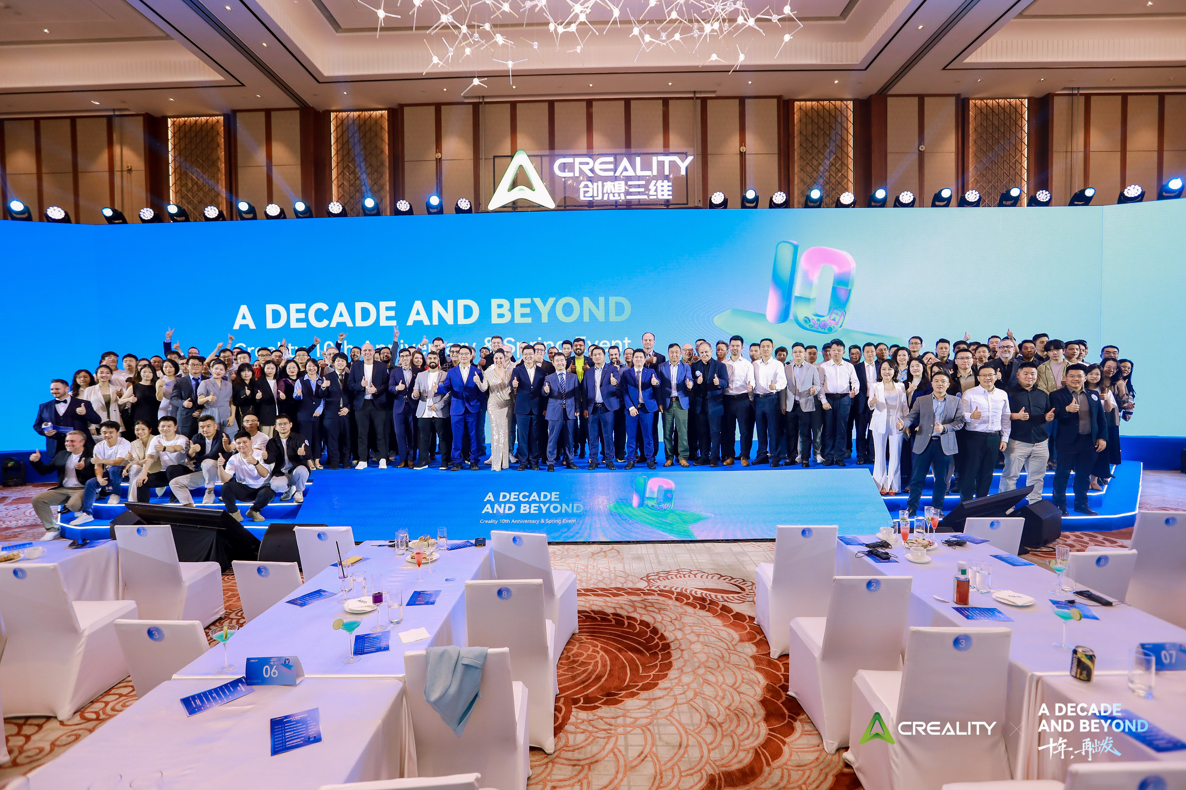 "Ein Jahrzehnt und Mehr”: Crealitys 10 Jahre Innovation und Engagement in der Gemeinschaft