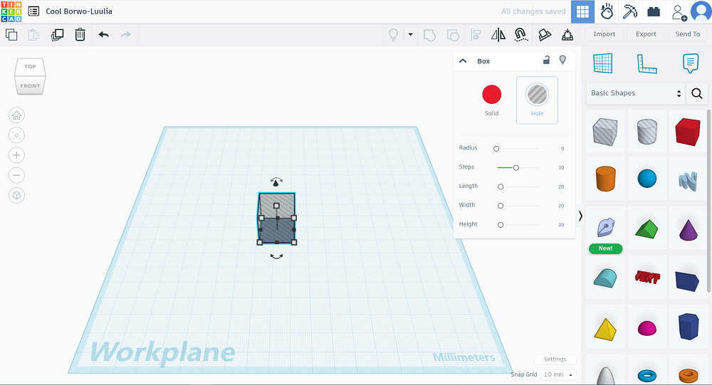 how to make 3d models for printing in tindercad