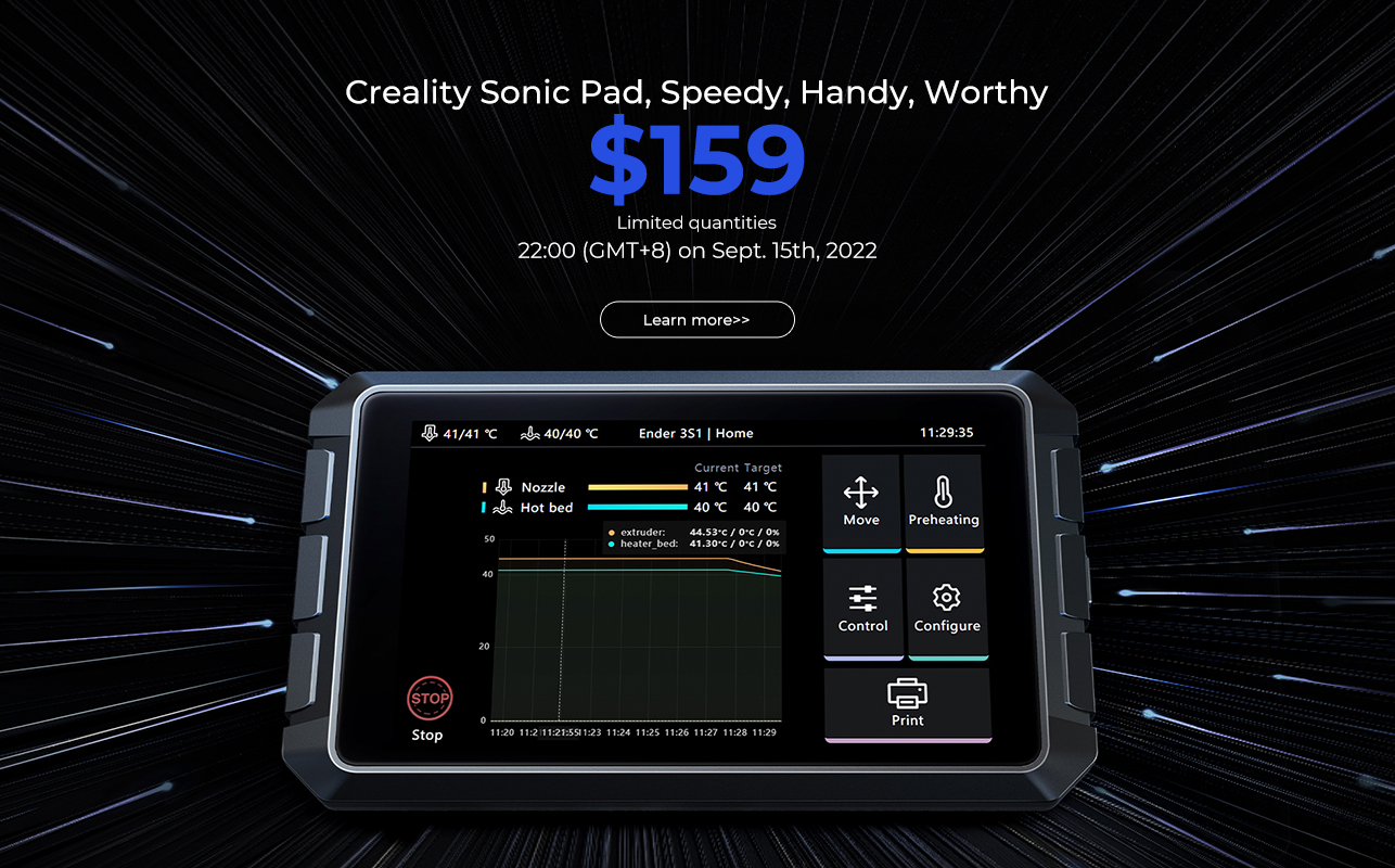Creality to Advance 3d Printing with Industry’s First Klipper-integrated Sonic Pad
