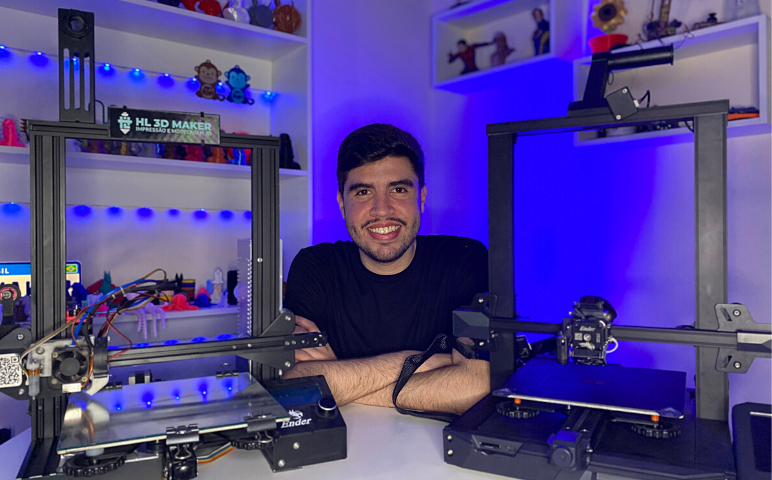 A minha história poder ser contada junto a da Creality...