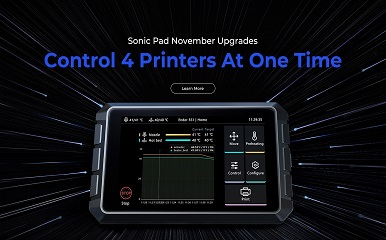 Creality Sonic Pad November Upgrades