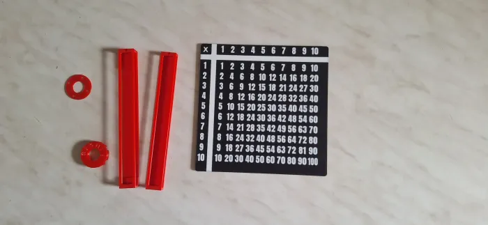 3d printing multiplication table for students