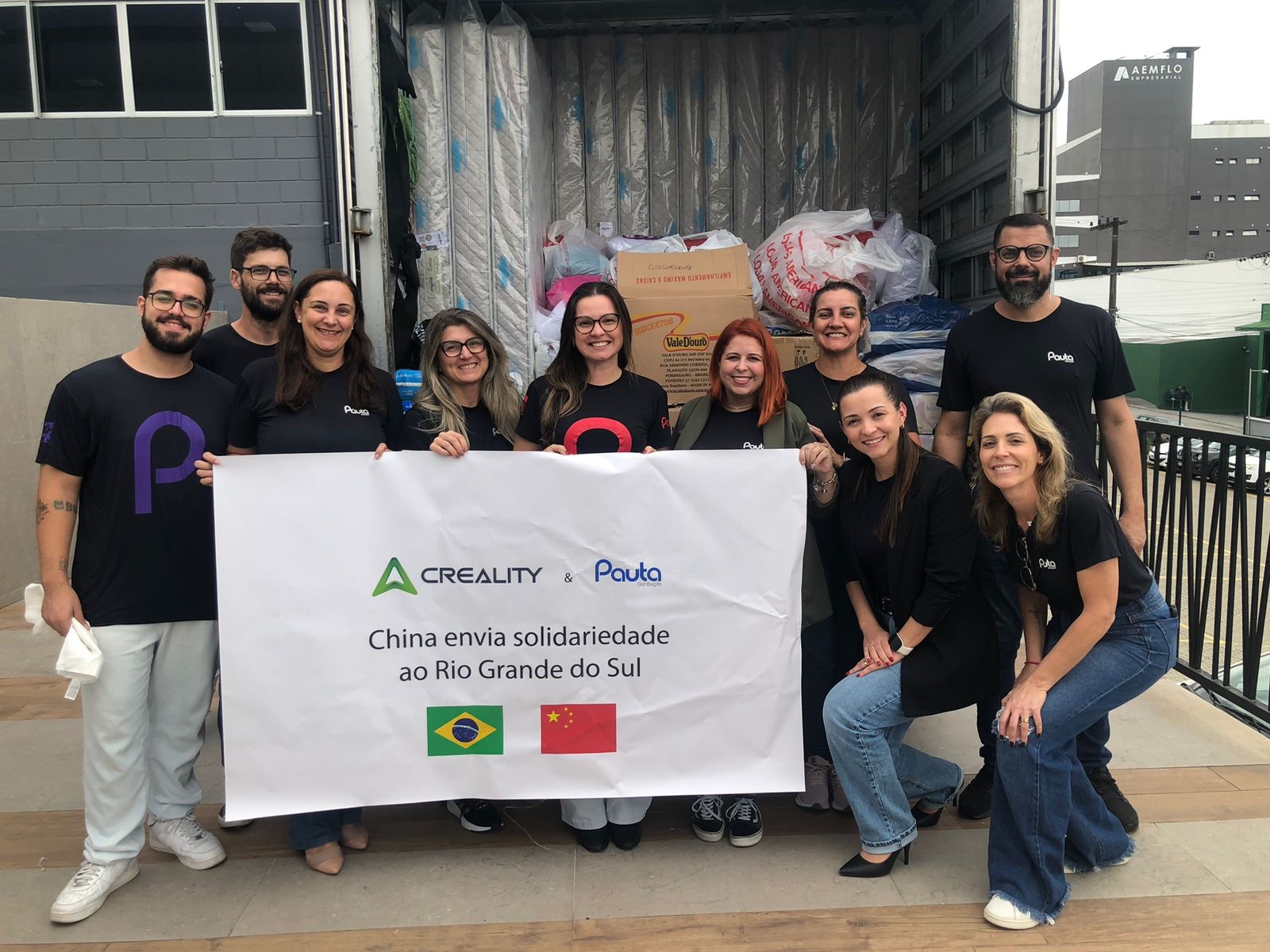 SOS RS - Creality une forças com parceiros para apoiar o Rio Grande do Sul