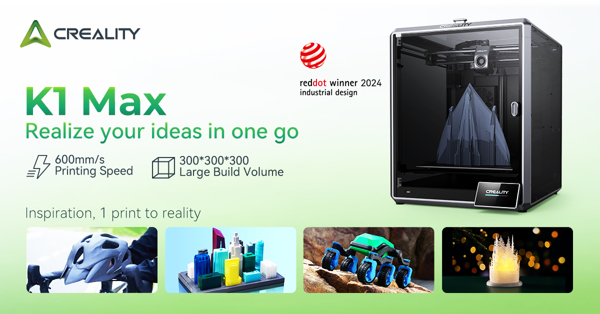 Red Dot Awards:Creality K1/K1 Max und Space Pi Dryer
