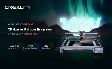 Creality CR-Laser Falcon: Easier to Engrave and Cut A Masterpiece