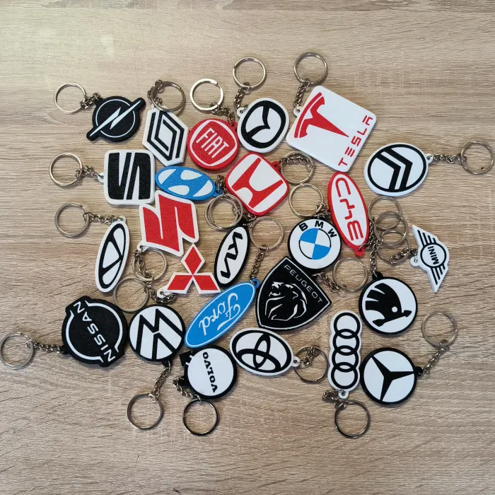 multicolor key chain 3MF files