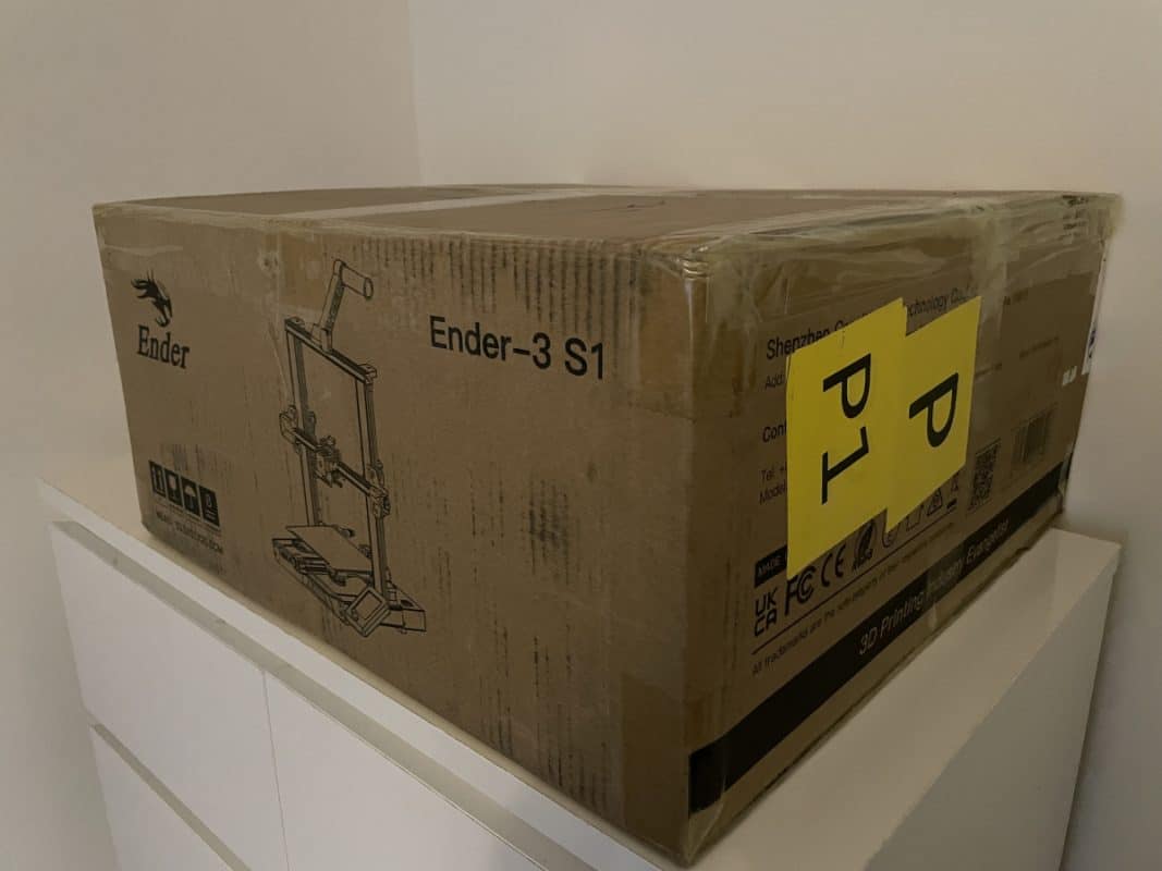 Creality Ender 3 S1 Review - 3D Printer Package - 3D Printerly