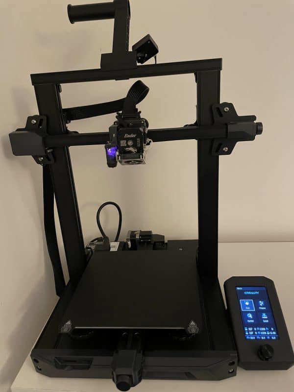 Creality Ender 3 S1 Review - Ender 3 S1 Assembled Front View - 3D Printerly