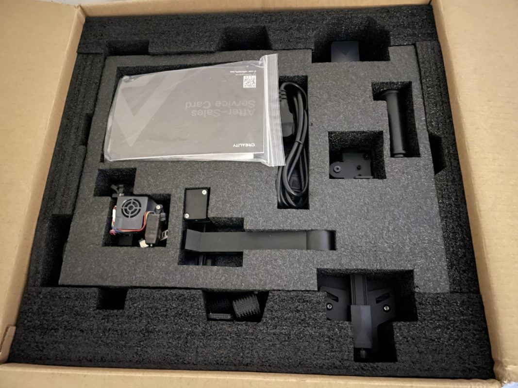 Creality Ender 3 S1 Review - Ender 3 S1 Package First Layer - 3D Printerly