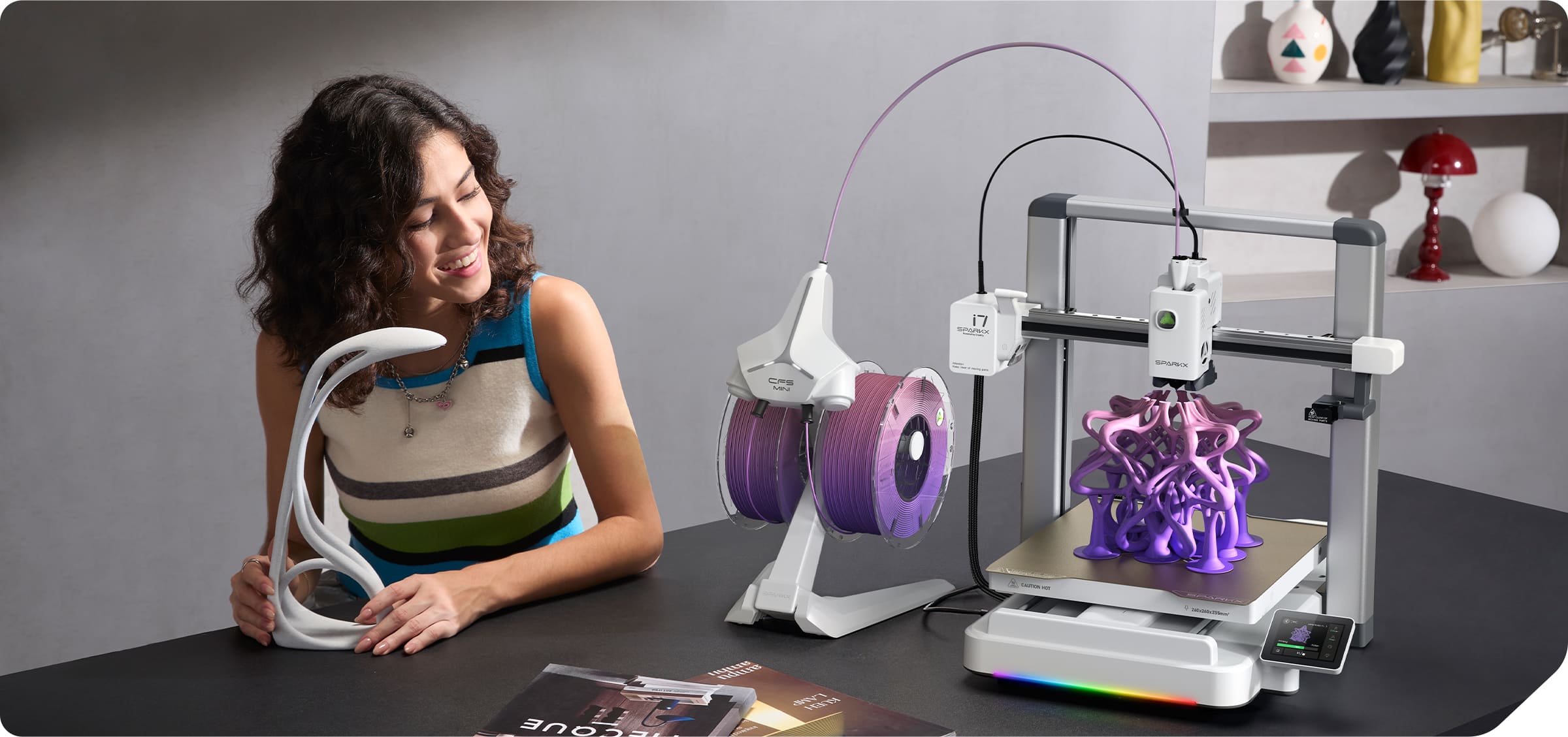 Creality SPARKX i7 マルチカラーデスクトップ3Dプリンター | Creality公式