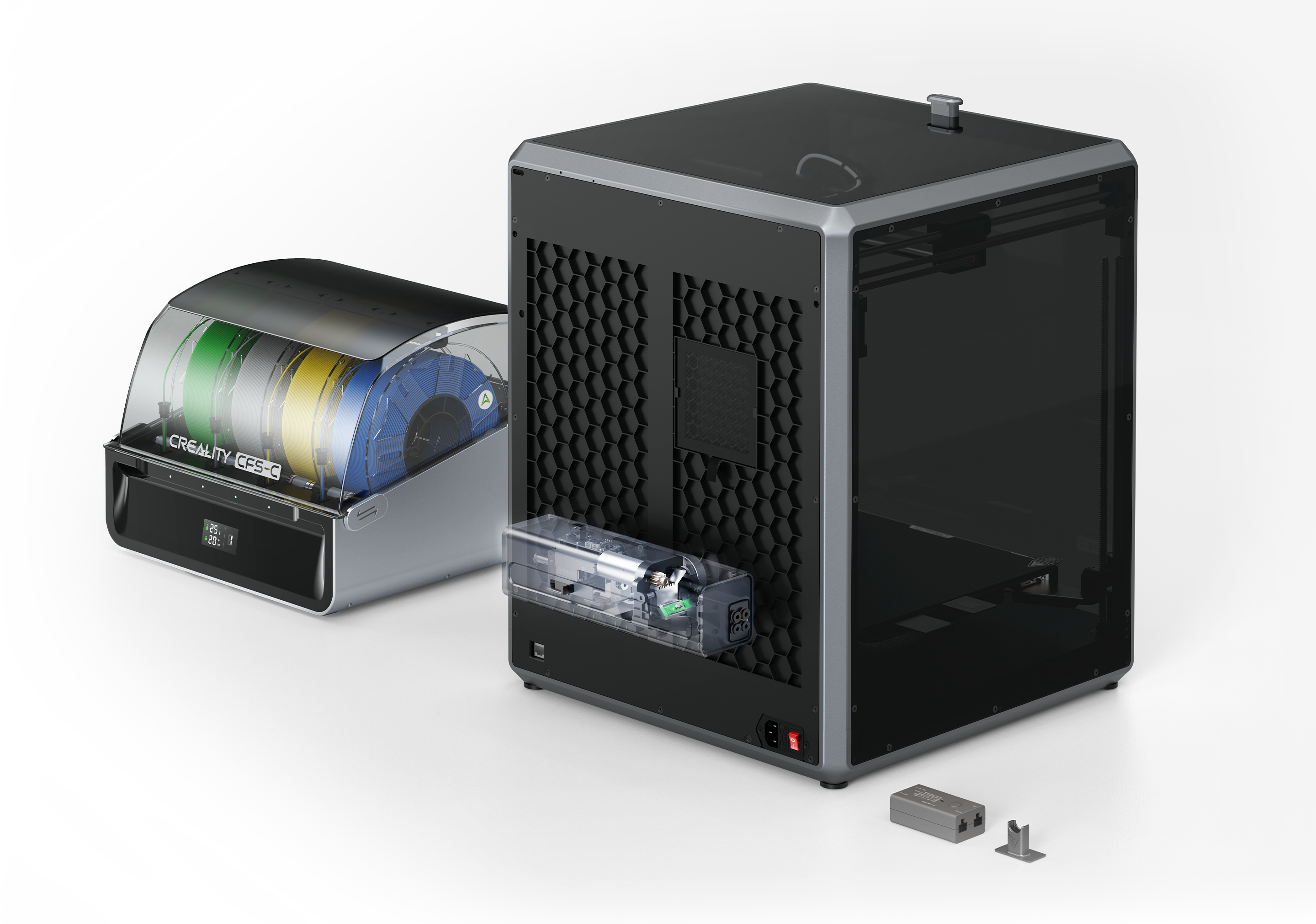 CFS-C Filament System – Smart Multicolor Upgrade | Creality Official