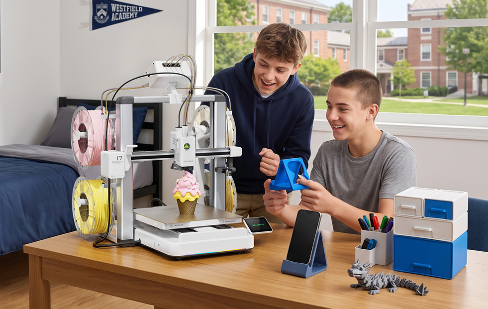 SPARKX i7 Nano Combo 3D Printer