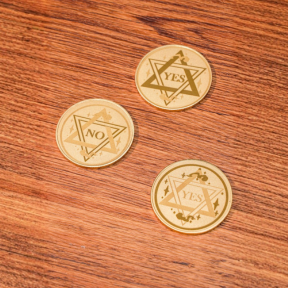 "Yes or No" Decision Coins