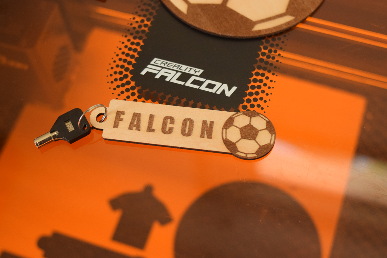 Falcon Match-Day Keychain