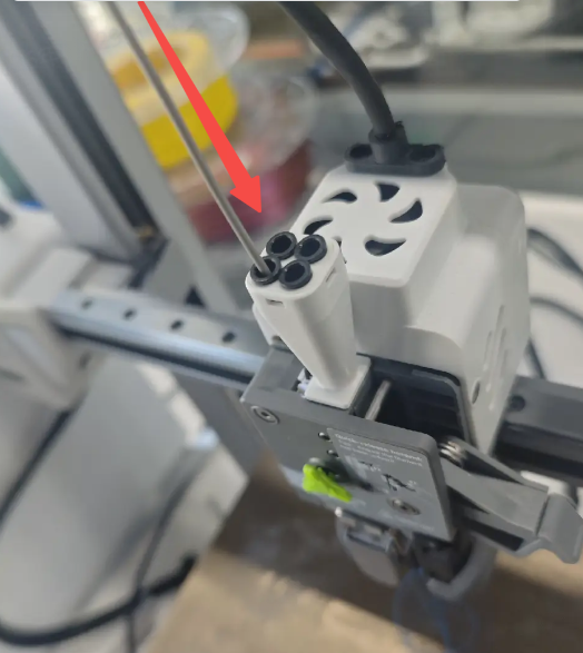 Toolhead Manifold into the i7 Extruder