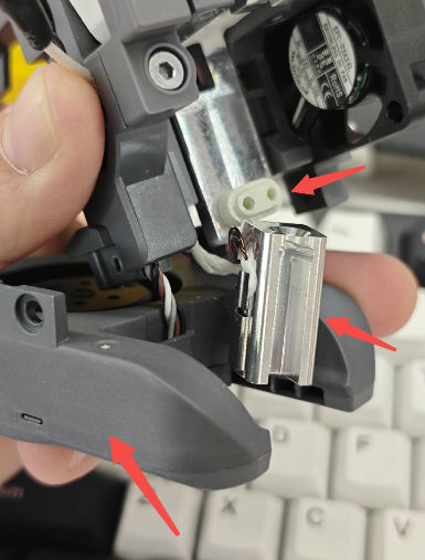 install the insulation block