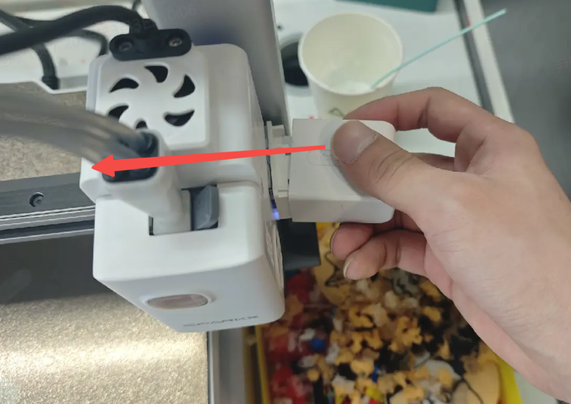 X-axis Belt Tensioning