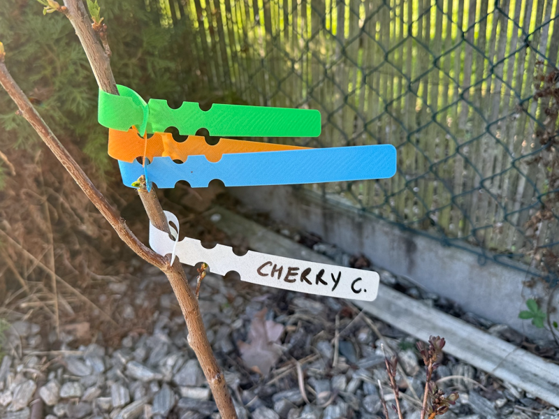 3d print Waterproof plant markers