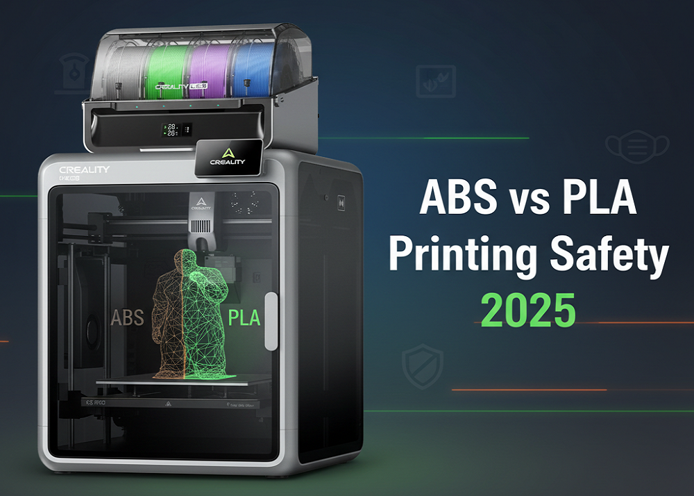 ABS vs PLA Printing Safety 2025: What You Must Know About Fumes, Filament, and Risks