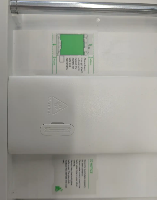 reinstall the protective cover