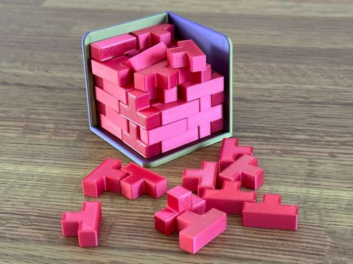 3D Cube Puzzle