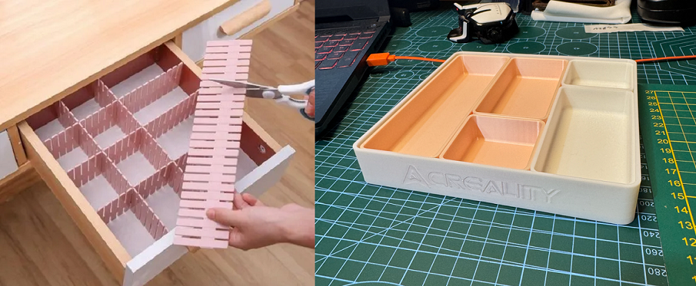 3d-printed Drawer Dividers & Modular Trays