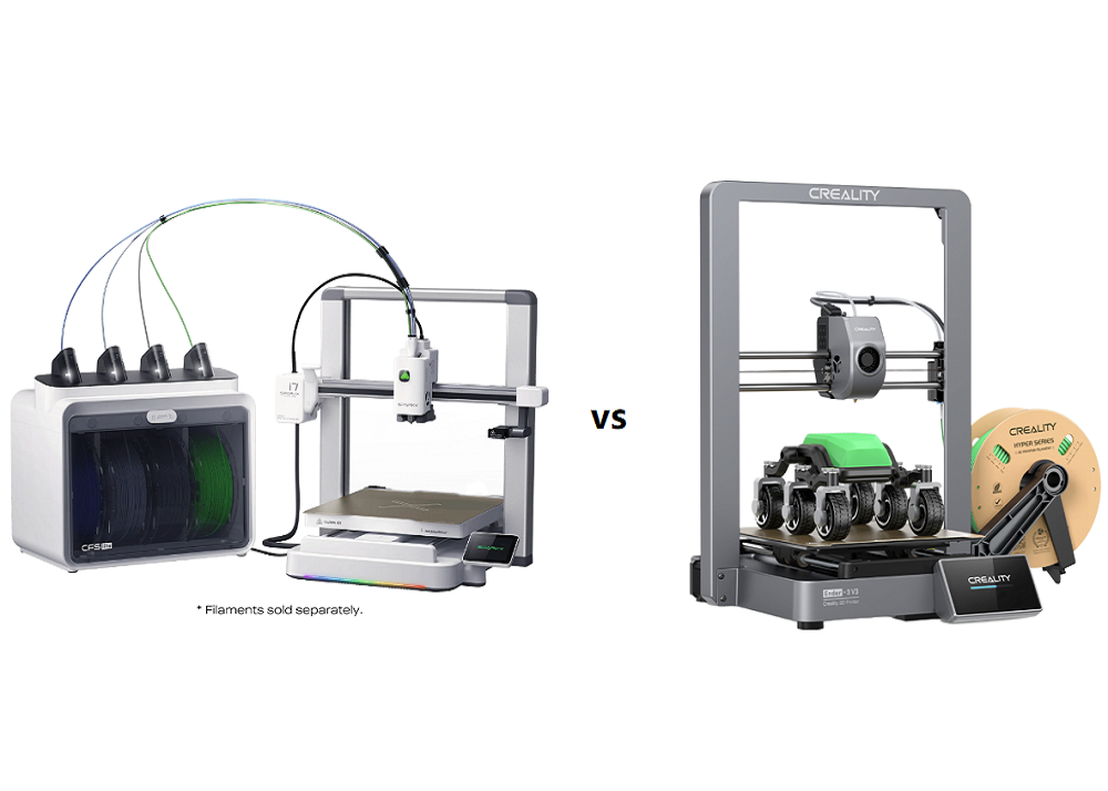 SPARKX i7 vs Ender-3 V3 ：Choosing Your Next 3D Printer ？