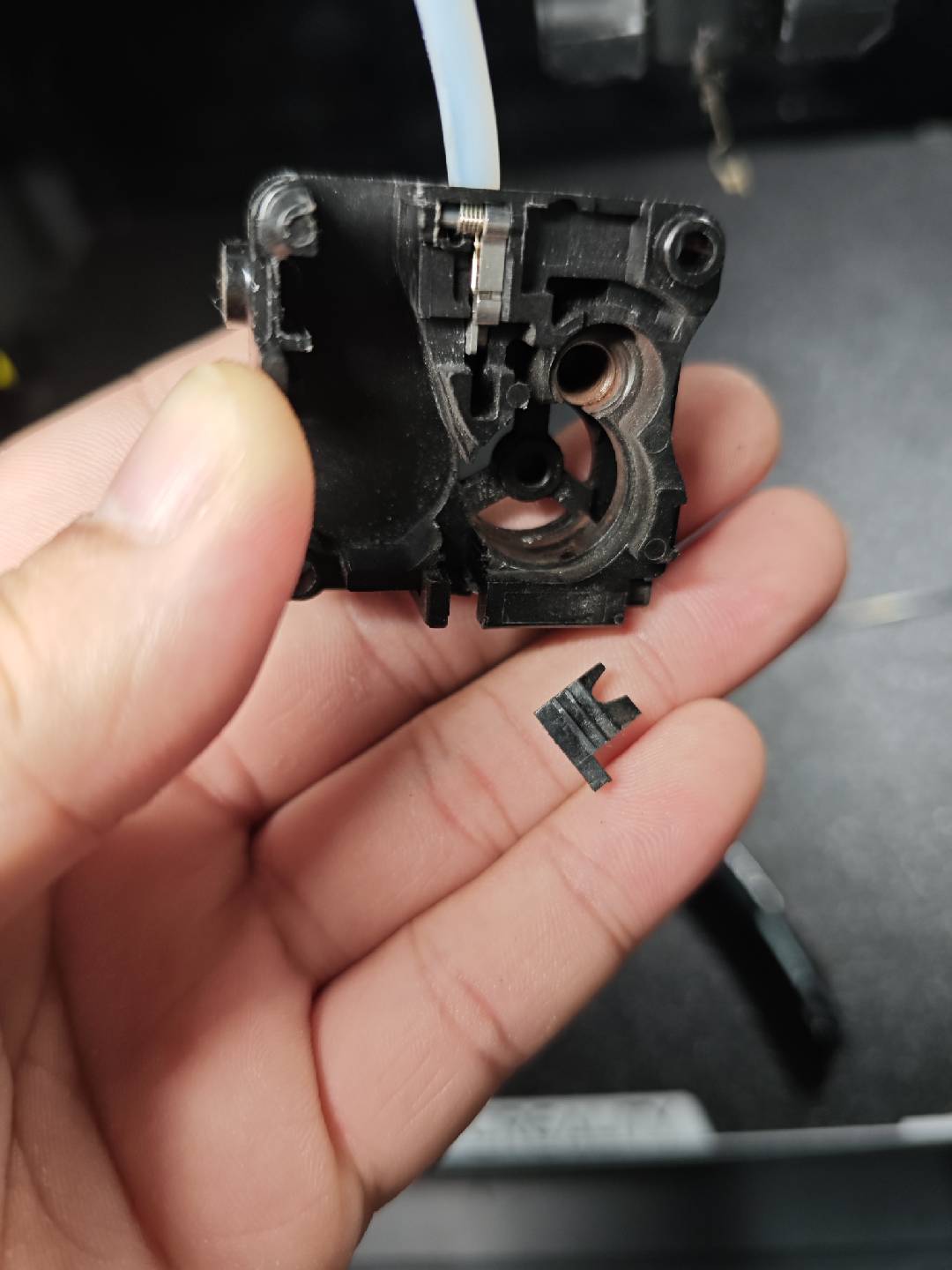 Restore the extruder4