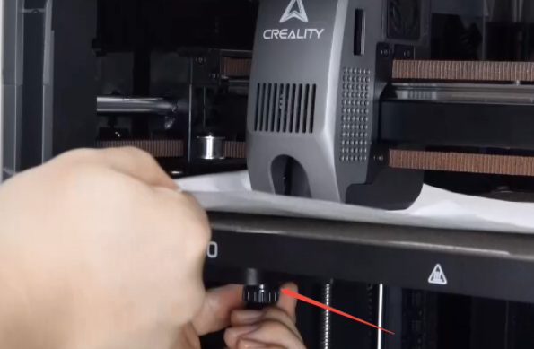manually adjust the leveling