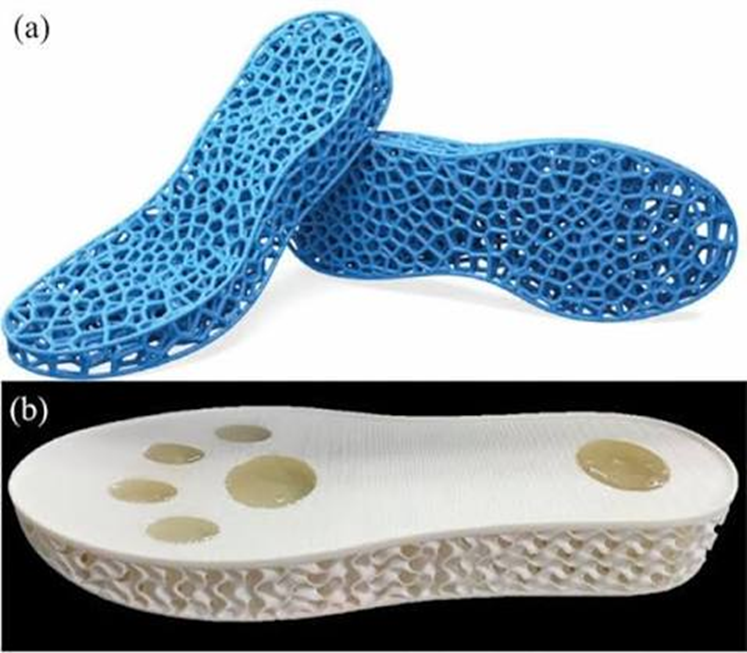 3D printed midsoles