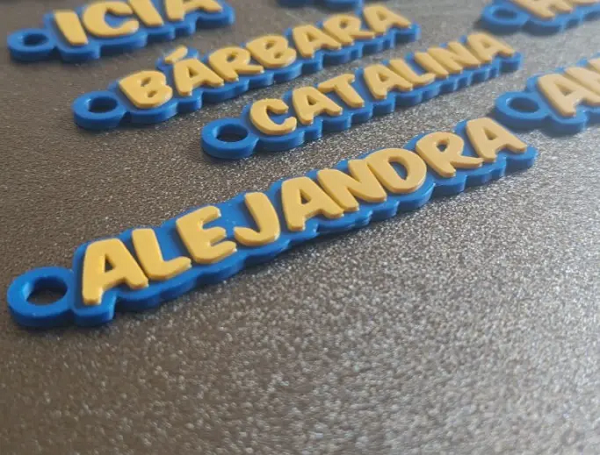 Personalisierte Namensschilder