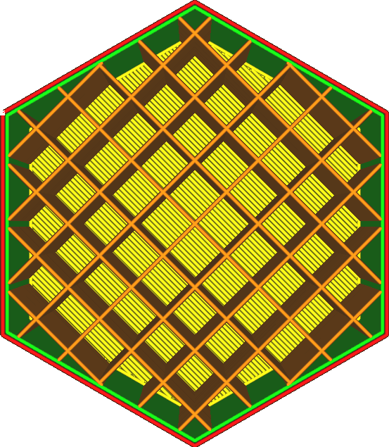 15-50% infill density