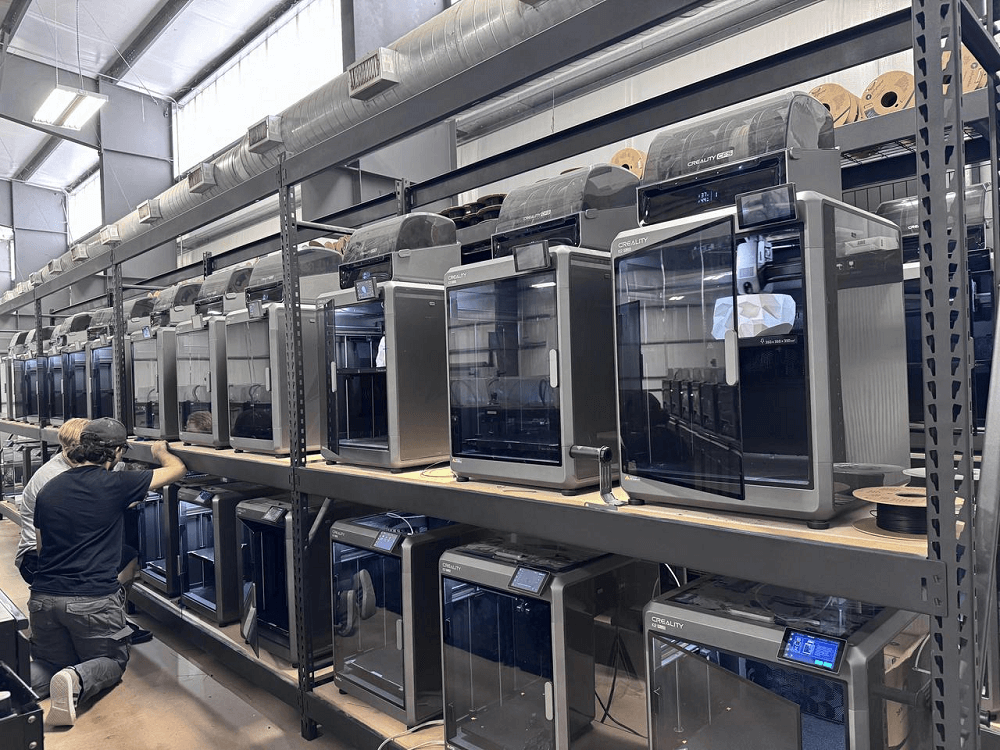 i-SOLIDS’ 3D print farm