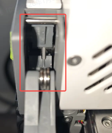 manually unload the filament