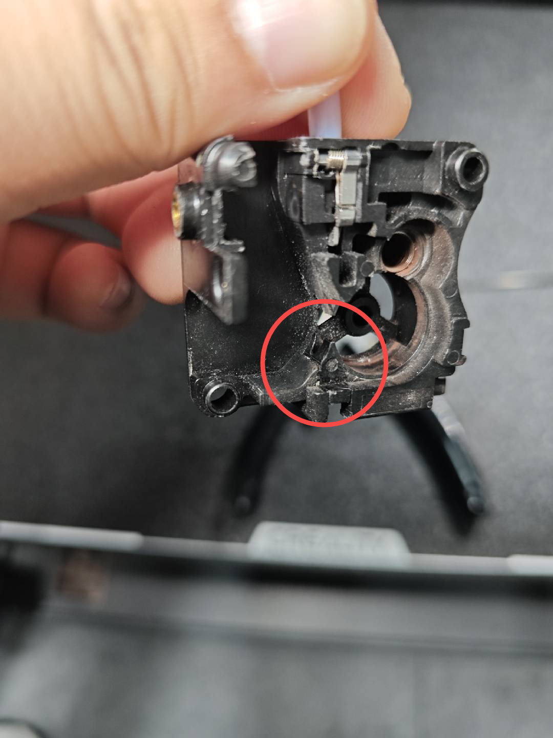 Restore the extruder4