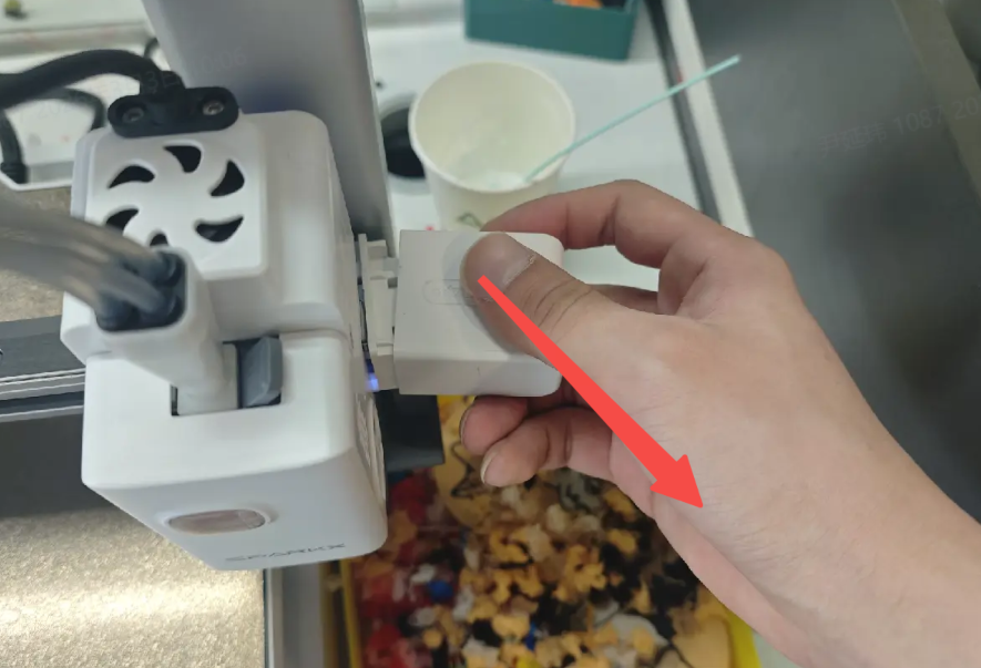 X-axis Belt Tensioning