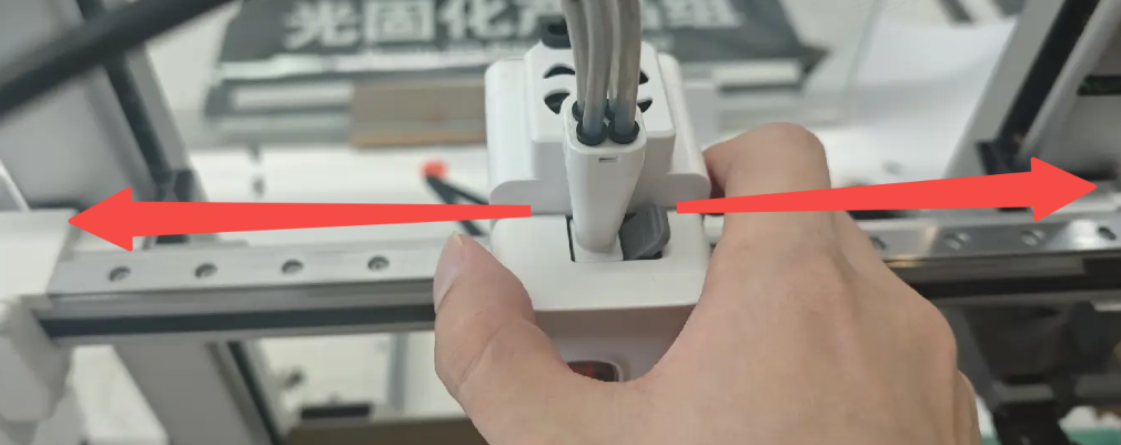 X-axis Belt Tensioning-4