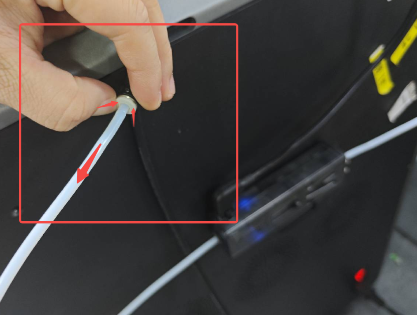 press PTFE tube (teflon tube)