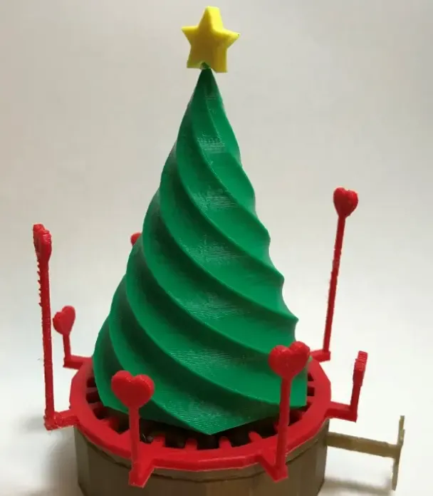 Tabletop 3D Printed Christmas Tree