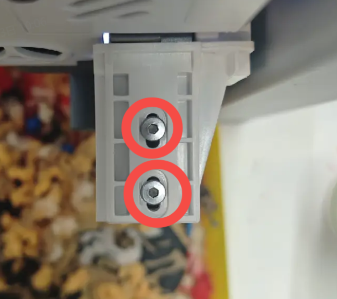 X-axis Belt Tensioning