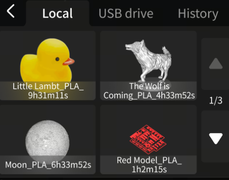 select the model