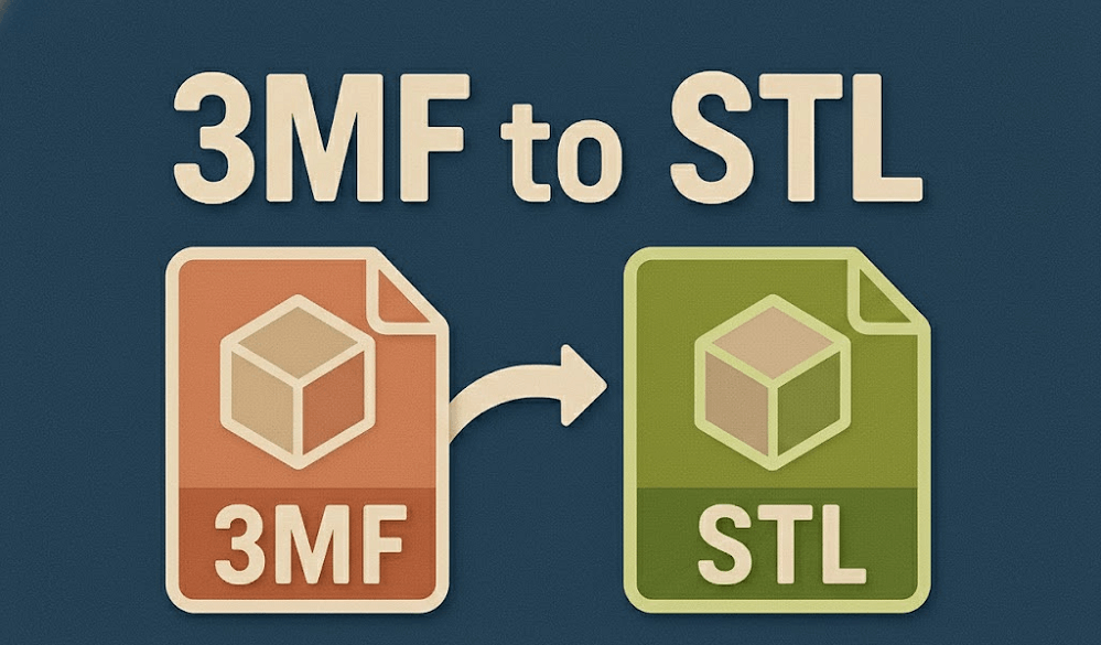 How to Convert a 3MF File to STL